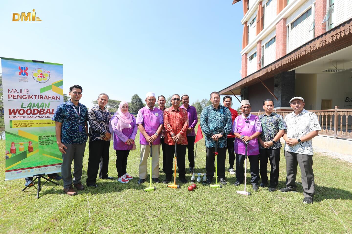 MAJLIS PENGIKTIRAFAN LAMAN WOODBALL  UNIVERSITI MALAYSIA KELANTAN (UMK)